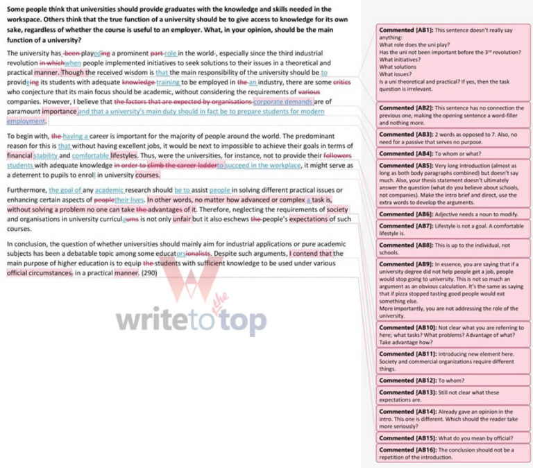 IELTS TOEFL Essay Topic: Education & Employment