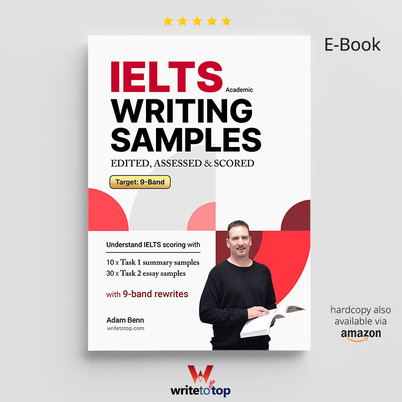 IELTS Writing Samples bookcover