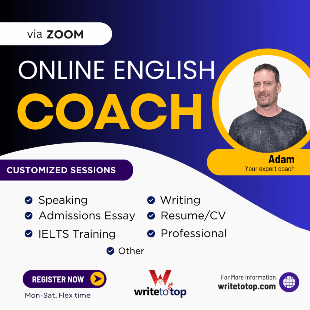 Coaching session with Adam