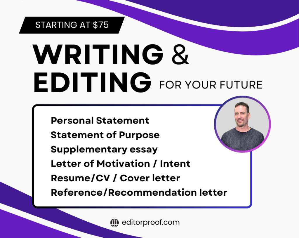 Editing & Writing​ EditorProof