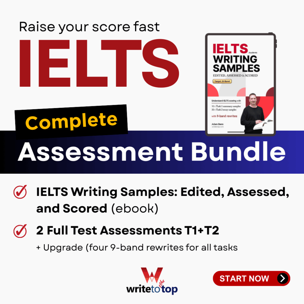 IELTS Writing bundle by WTT
