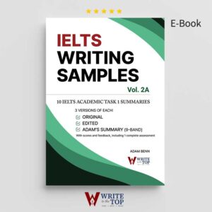 IELTS Writing Samples — Supplemental Volume 2A