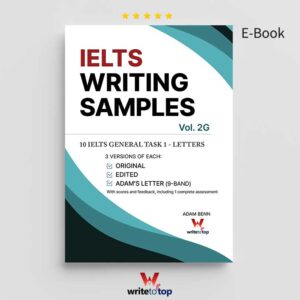 IELTS Writing Samples 2G by WTT